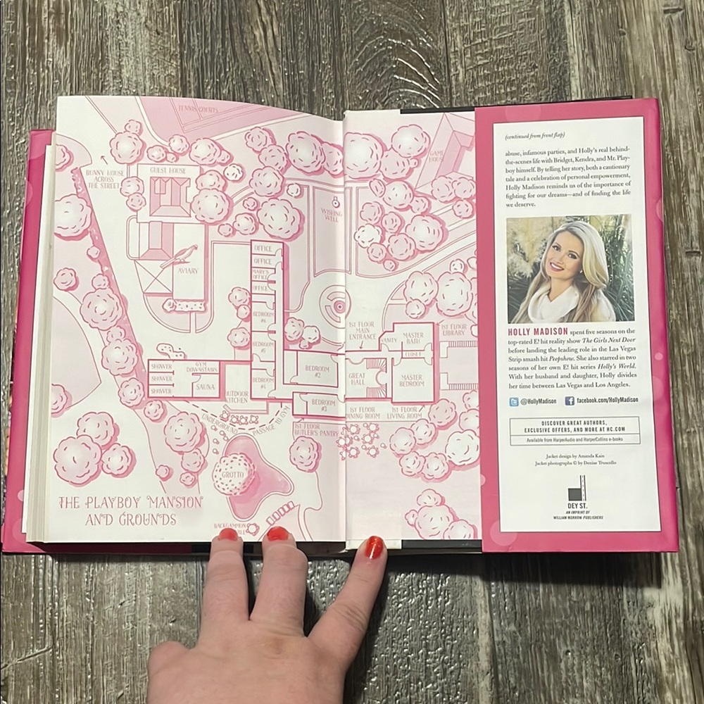 Holly Madison Down the Rabbit Hole Book - Picture 4 of 5